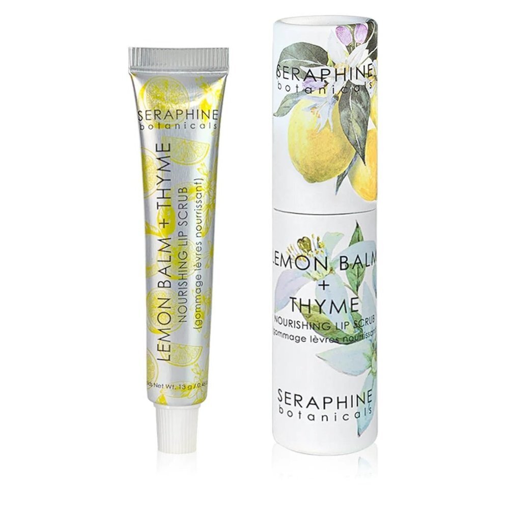 Lemon Balm + Thyme - Nourishing Lip Scrub
